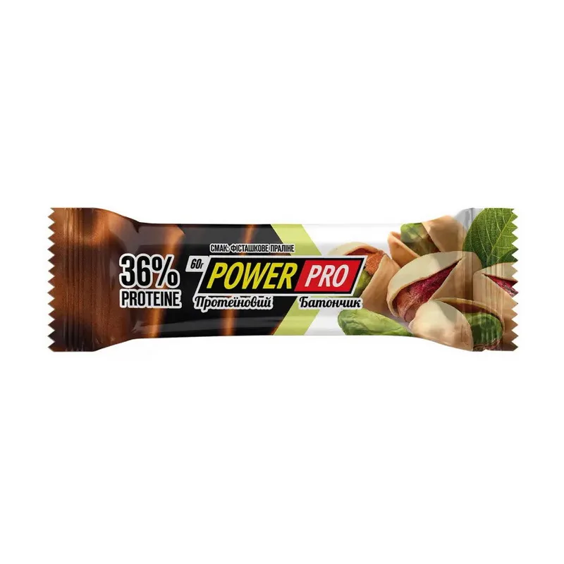 Power Pro 36% - 60 г фісташкове праліне