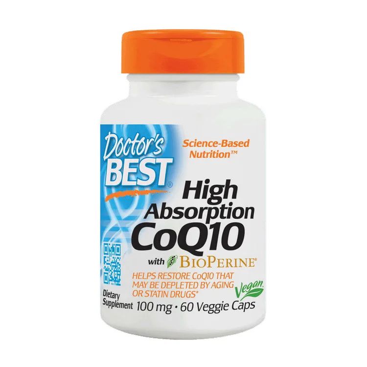 High Absorption CoQ10 100 мг with BioPerine - 60 капсул