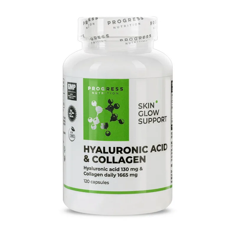 Hyaluronic Acid & Collagen - 120 капсул