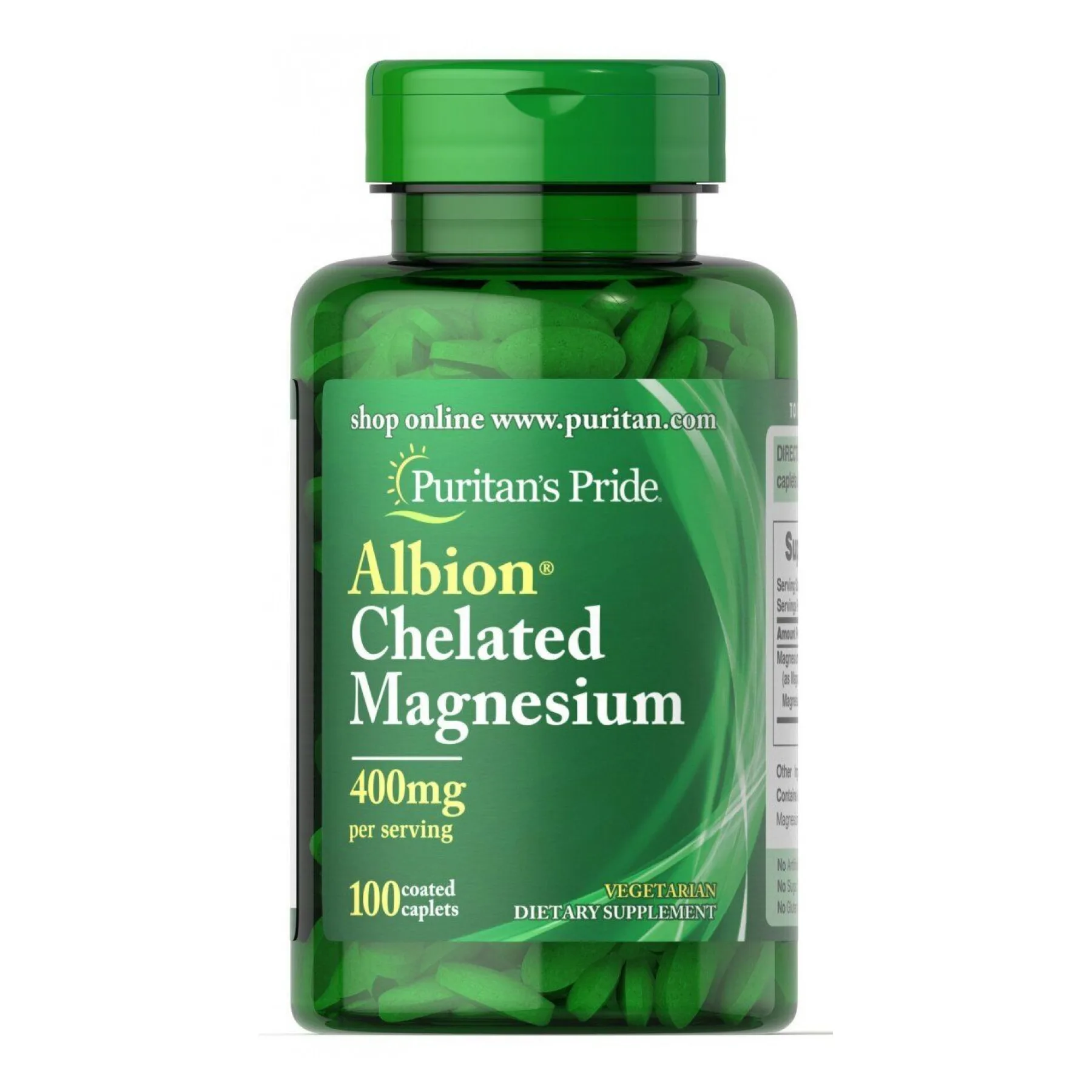 Albion Chelated Magnesium 400 мг - 100 капсул