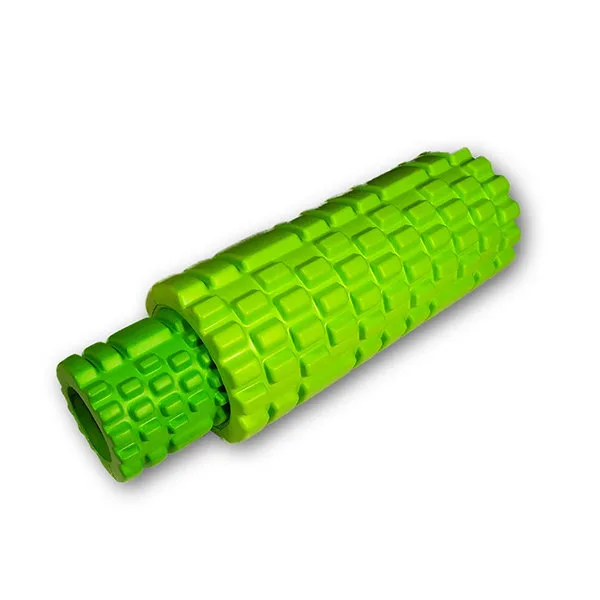 Масажний ролик EasyFit Grid Roller Double 33 см салатовий