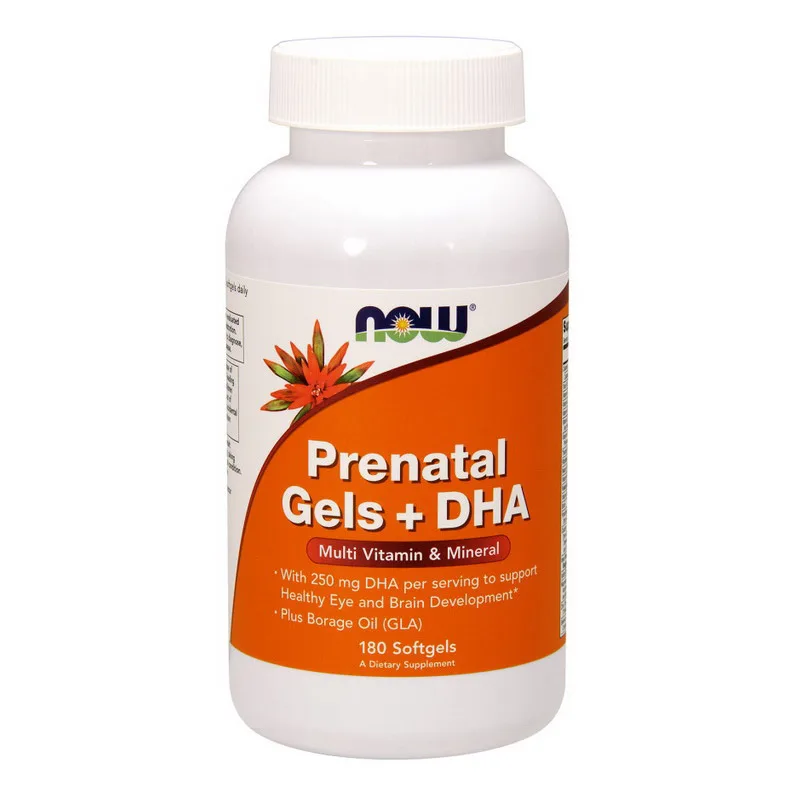 Prenatal Gels + DHA - 180 softgels