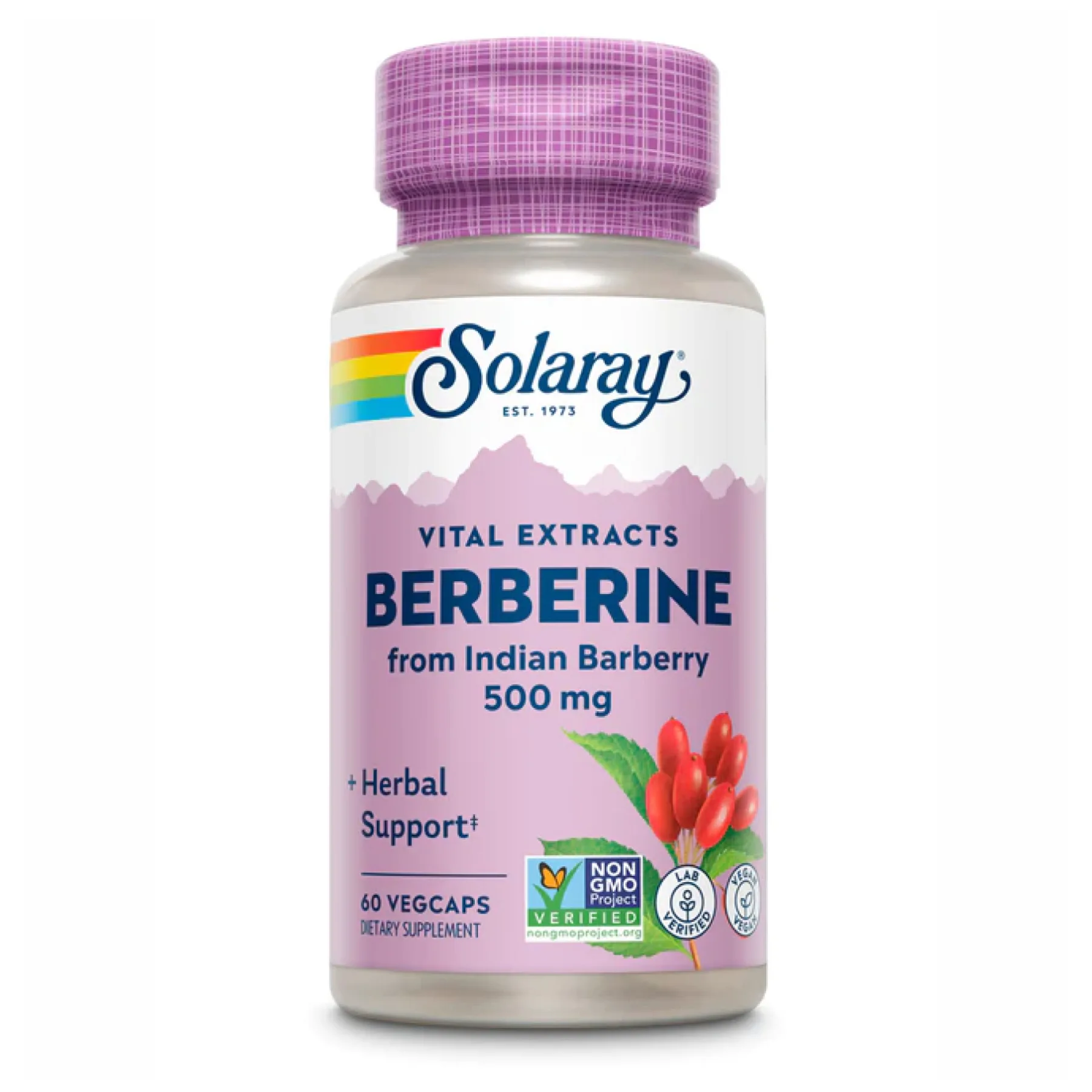 Berberine from Indian Barberry 500 мг - 60 капсул