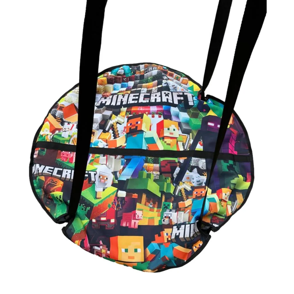 Гойдалка підвісна для дітей та дорослих, гніздо лелеки "майнкрафт"