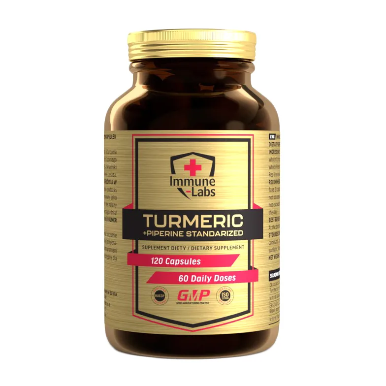 Turmeric + Piperine - 120 капсул