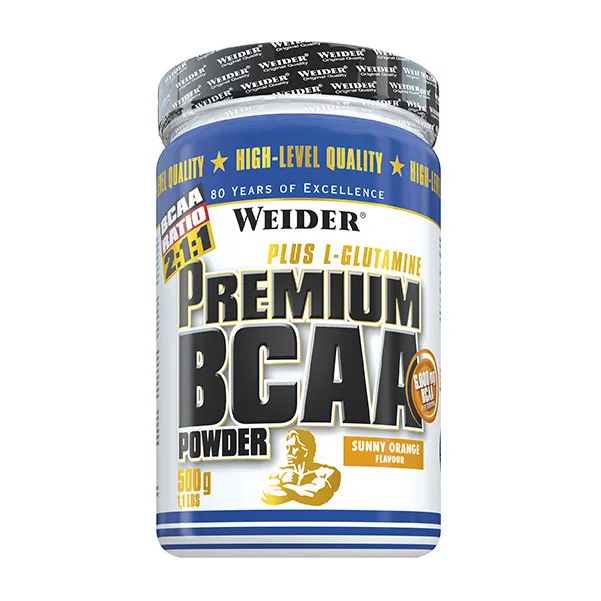 Premium BCAA powder - 500 г sunny Апельсин