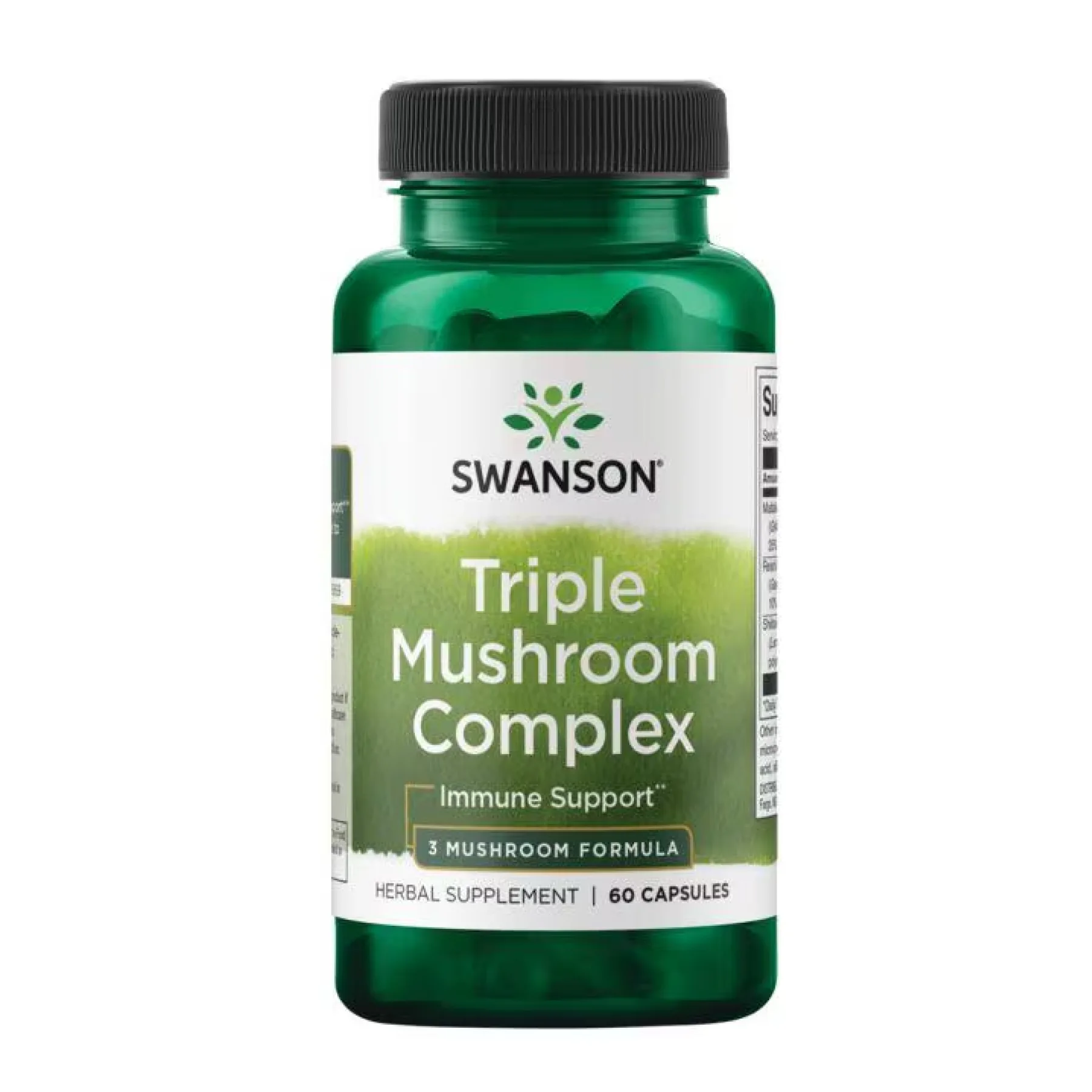 Triple Mushroom Complex 3 Mushroom Formula - 60 капсул