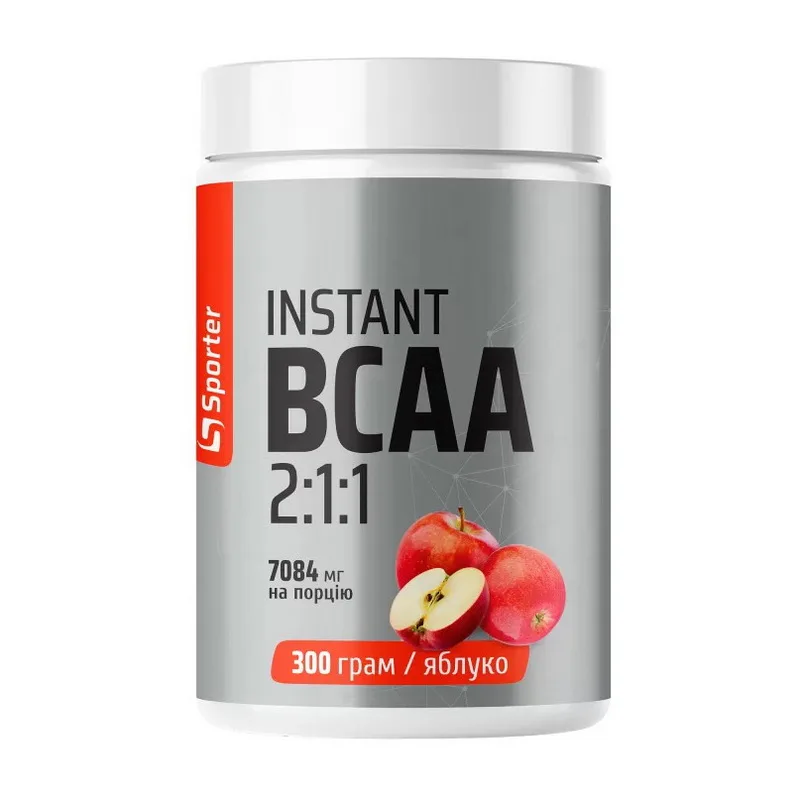 Instant BCAA 2:1:1 - 300 г яблуко