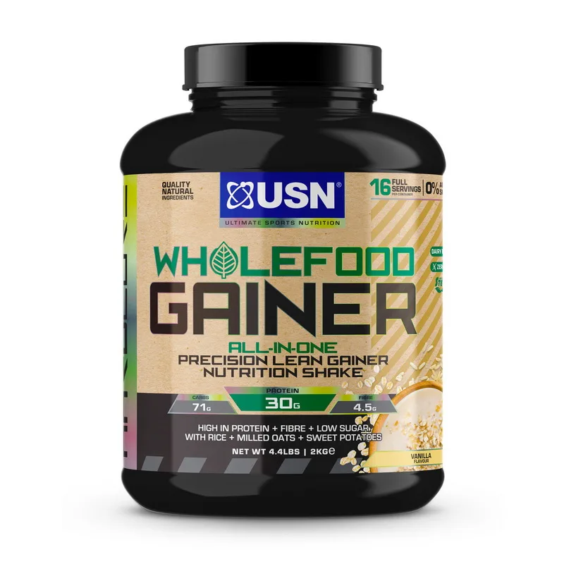 Wholefood Gainer - 2 кг Ваніль