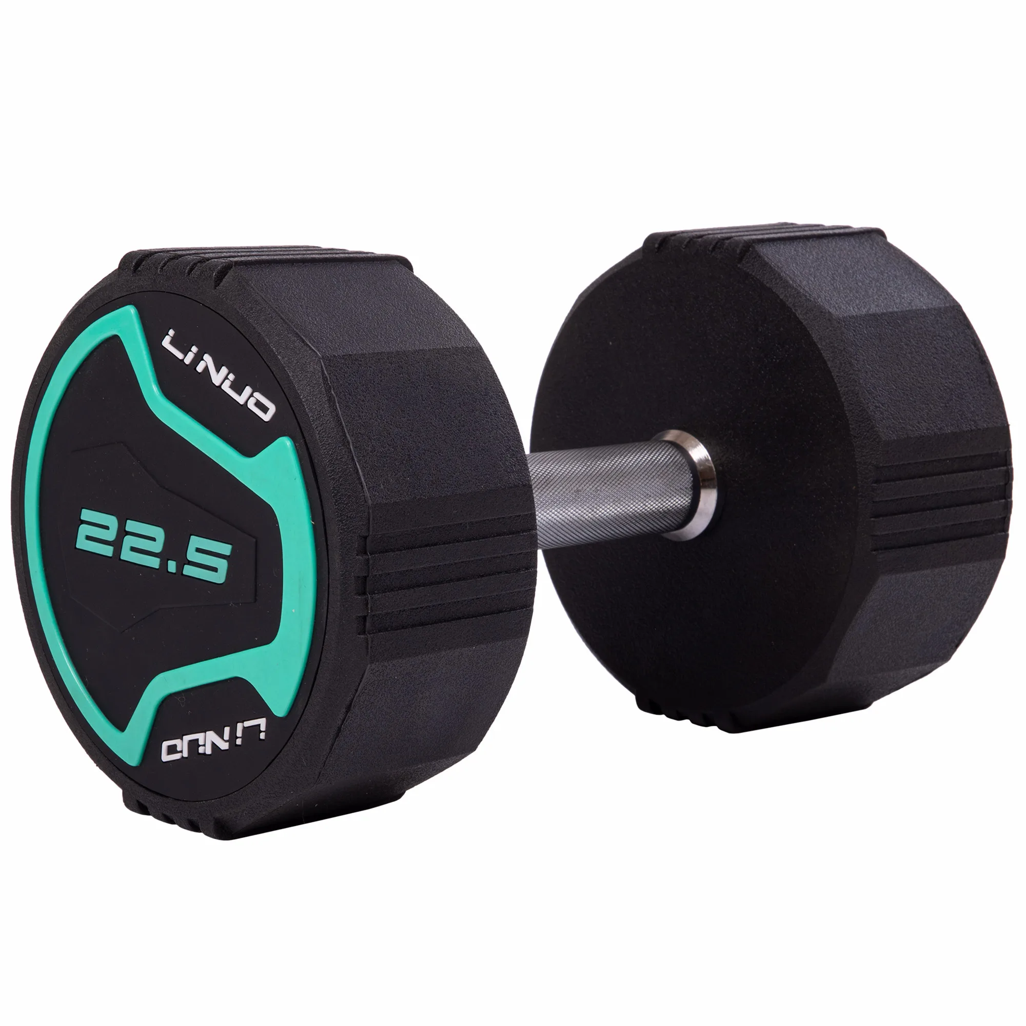 Гантель цельная профессиональная LI NUO.5 1 шт 22,5 кг