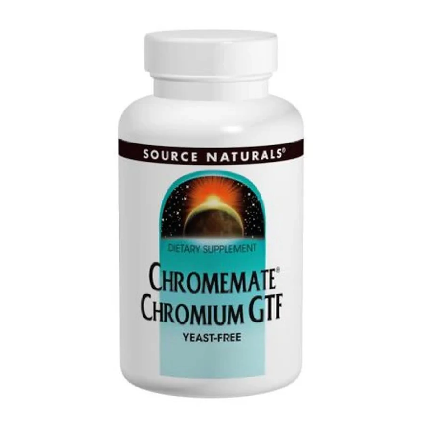 ChromeMate® Chromium GTF 200 мкг Yeast Free - 120 таблеток