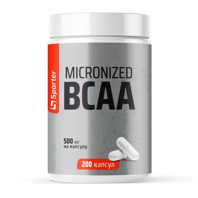 Micronized BCAA - 200 капсул