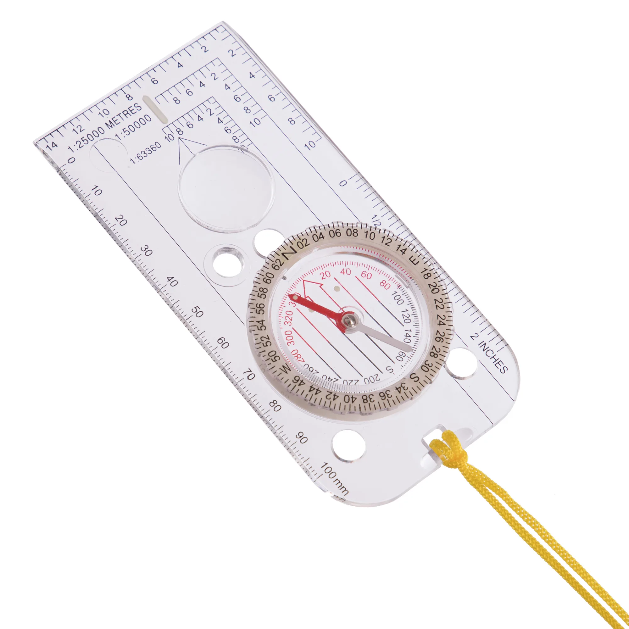 Компас рідинний планшетний - 125x60 мм