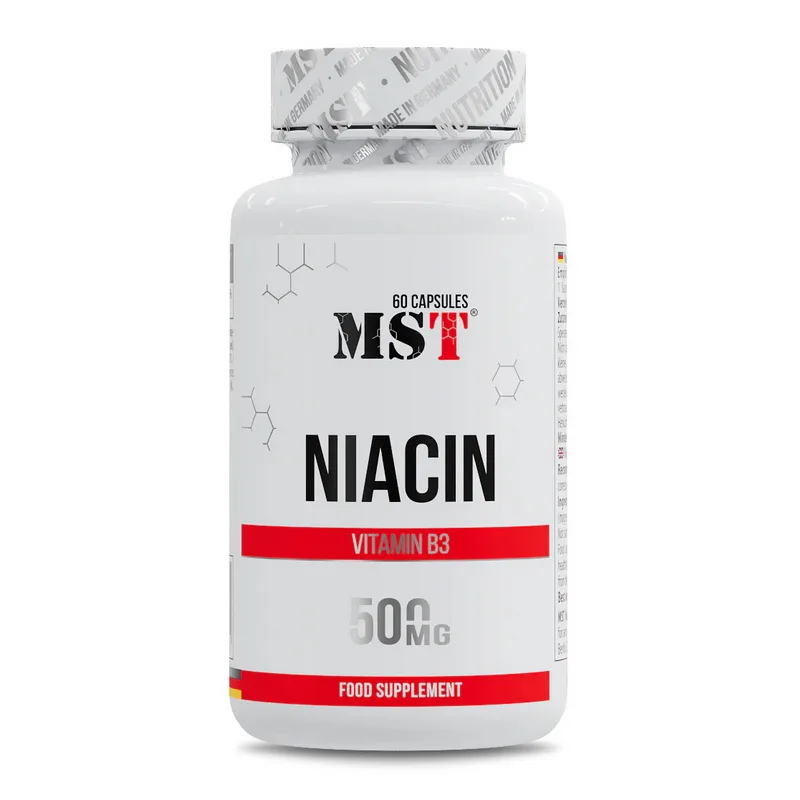 Niacin 500 мг - 60 капсул