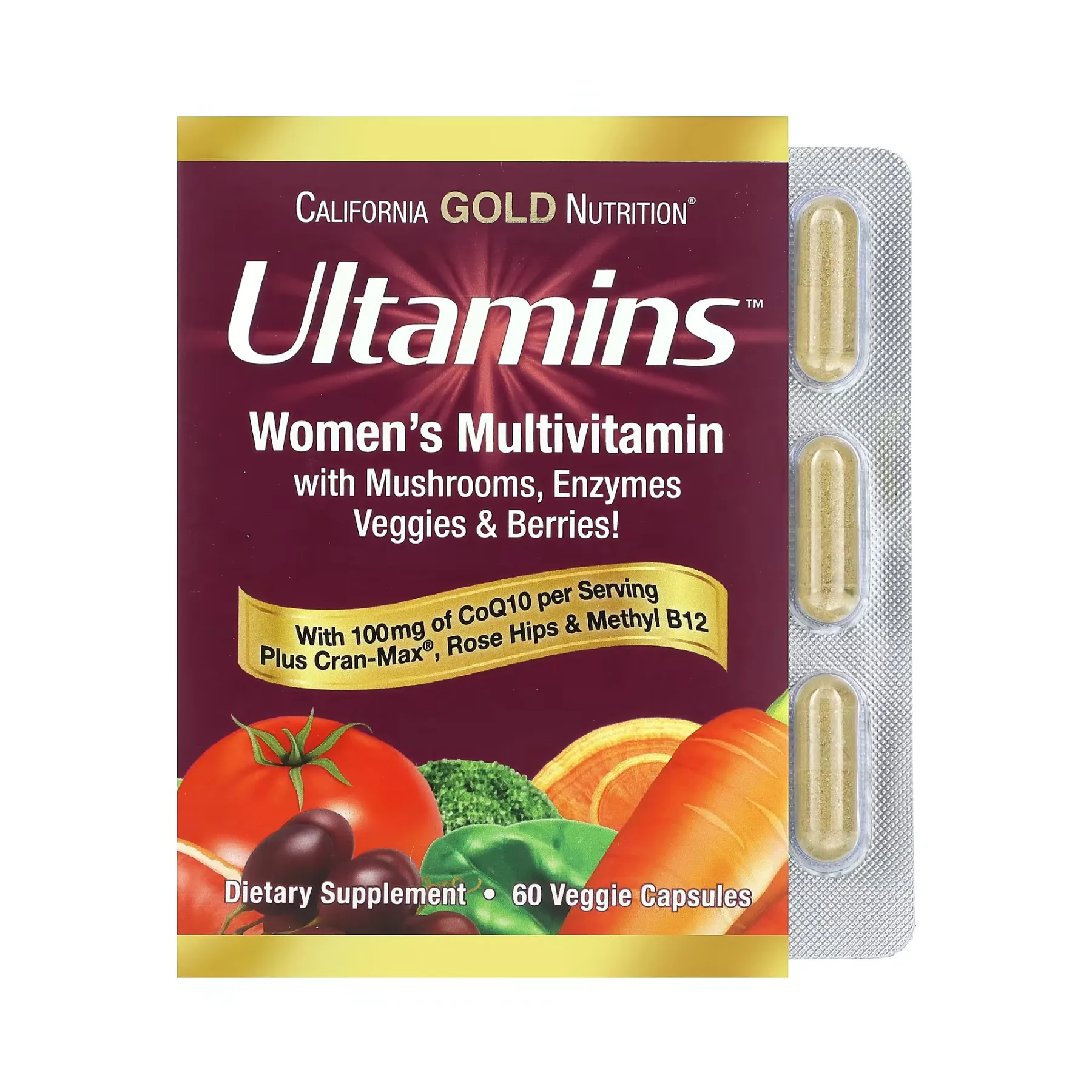Ultamins Wooman Multivitamin - 60 капсул