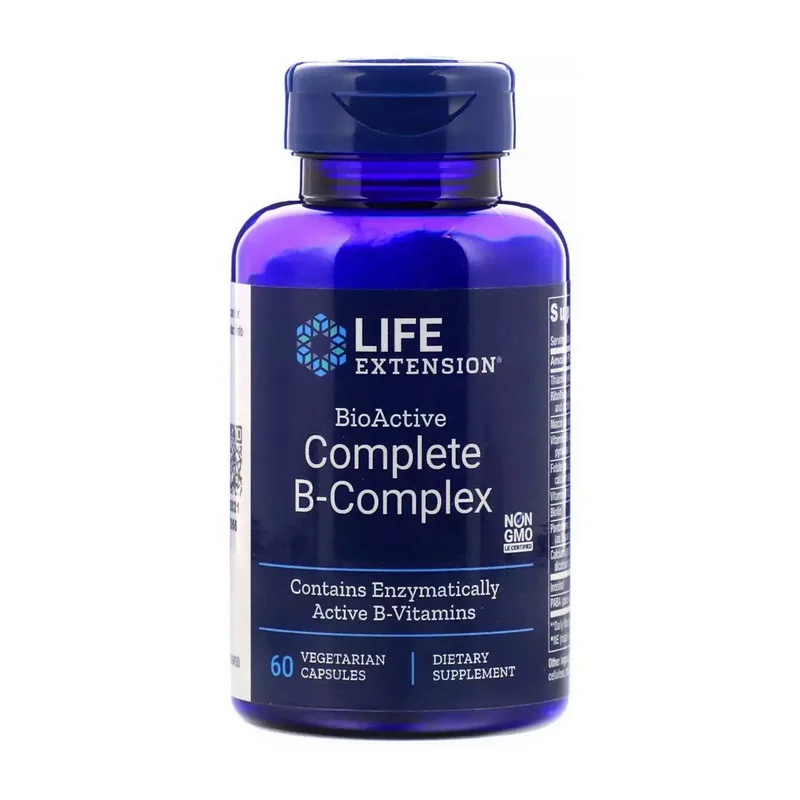 BioActive B Complex Complete - 60 капсул