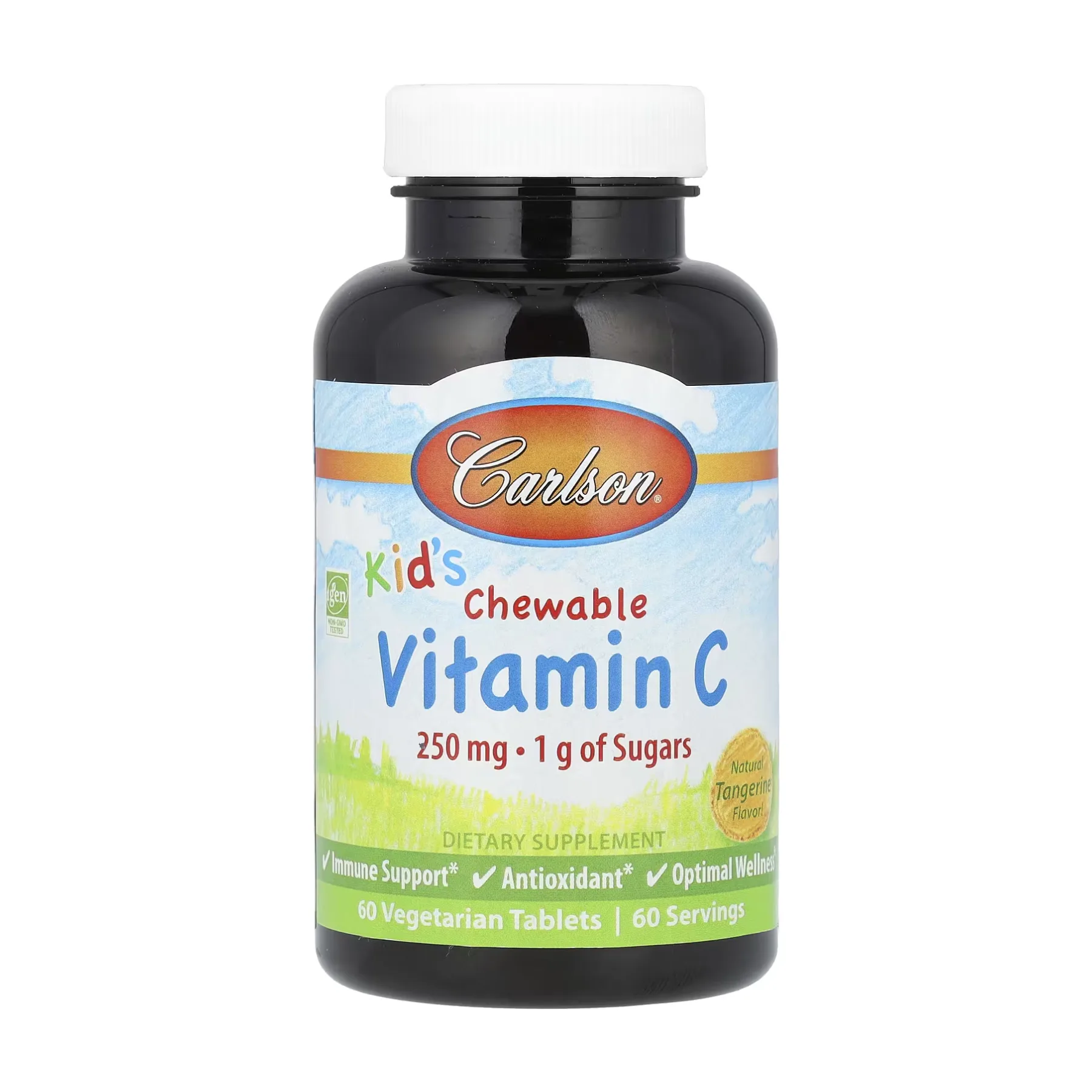Carlson For Kids жувальні Vitamin C - 60 таблеток