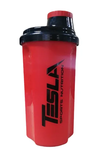 Shaker - 700 мл чорний червоний