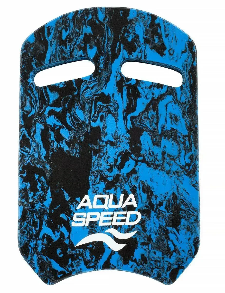 Aqua Speed SWIRL PULLBUOY 61247 Swimming Board blue, black universal 43x28x3.6 cm 162-10 (original)