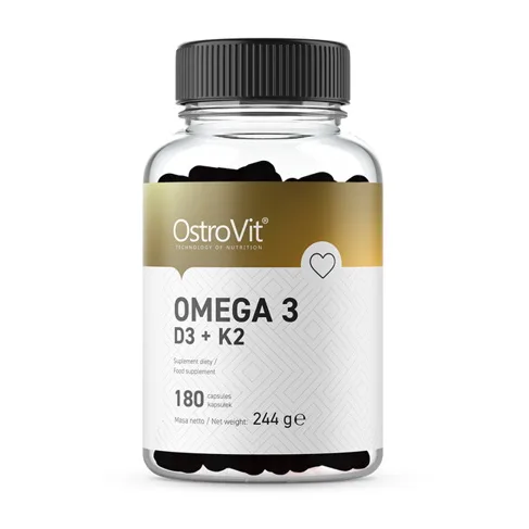 Omega 3 D3 + K2 - 180 капсул
