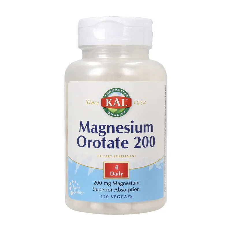 Magnesium Orotate 200 120 veg капсули