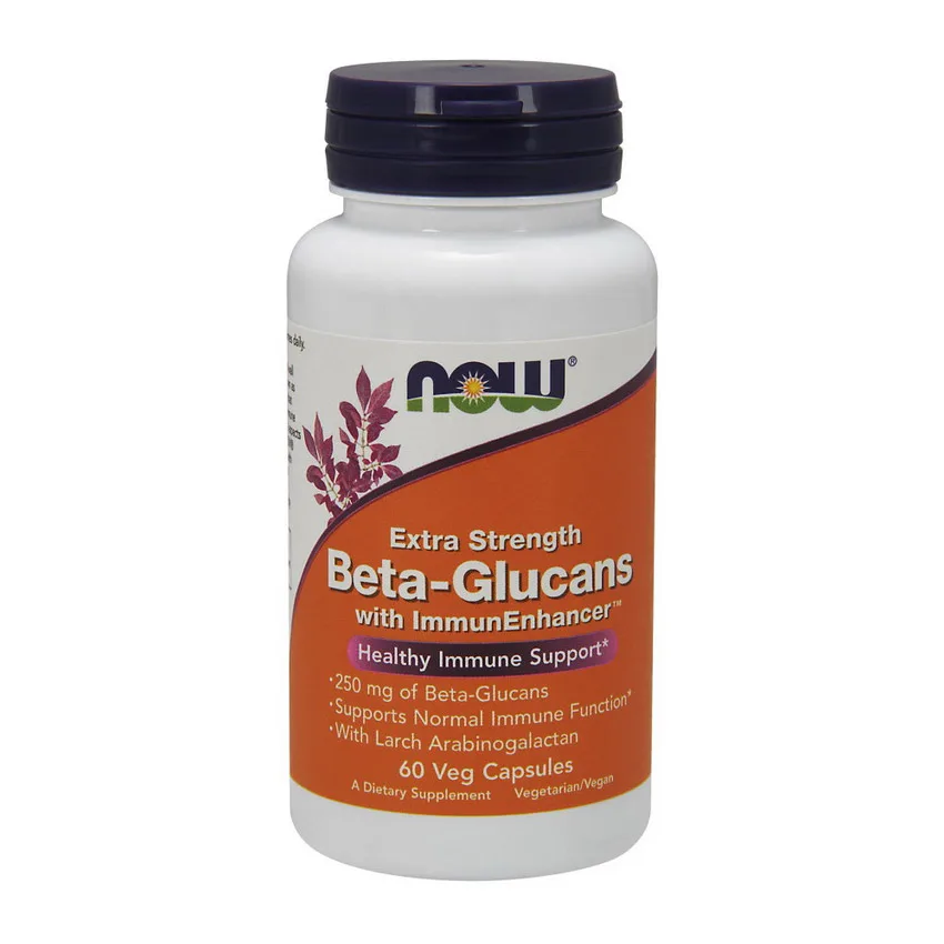 Beta Glucans підвищеної сили with ImmunEnhancer - 60 капсул