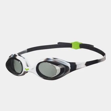 Окуляри для плавання Arena SPIDER JUNIOR чорний-білий діт універсальний (оригінал)
