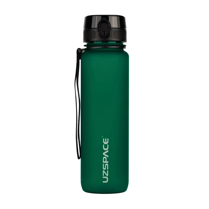 Uzspace Tamish Frosted Waterbottle 3038 1 л dark/зелений