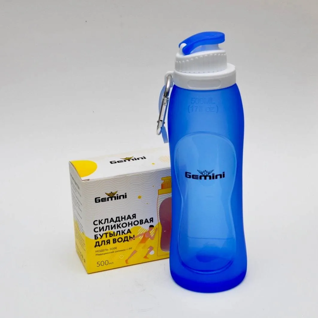 Пляшка для води 500 мл BG08-BL