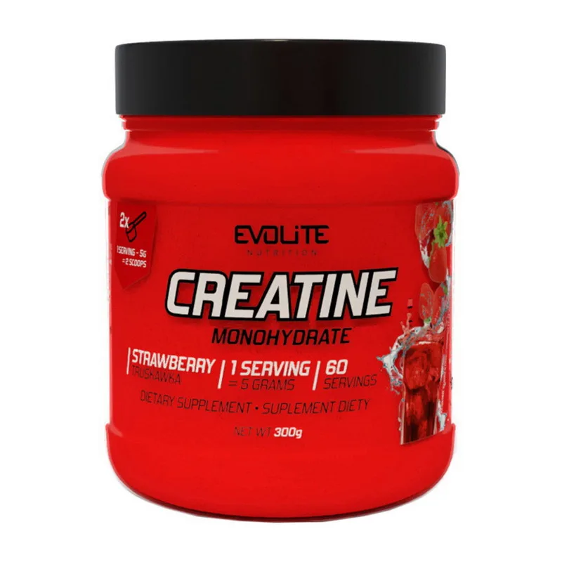 Creatine Monohydrate - 300 г Полуниця Універсальний