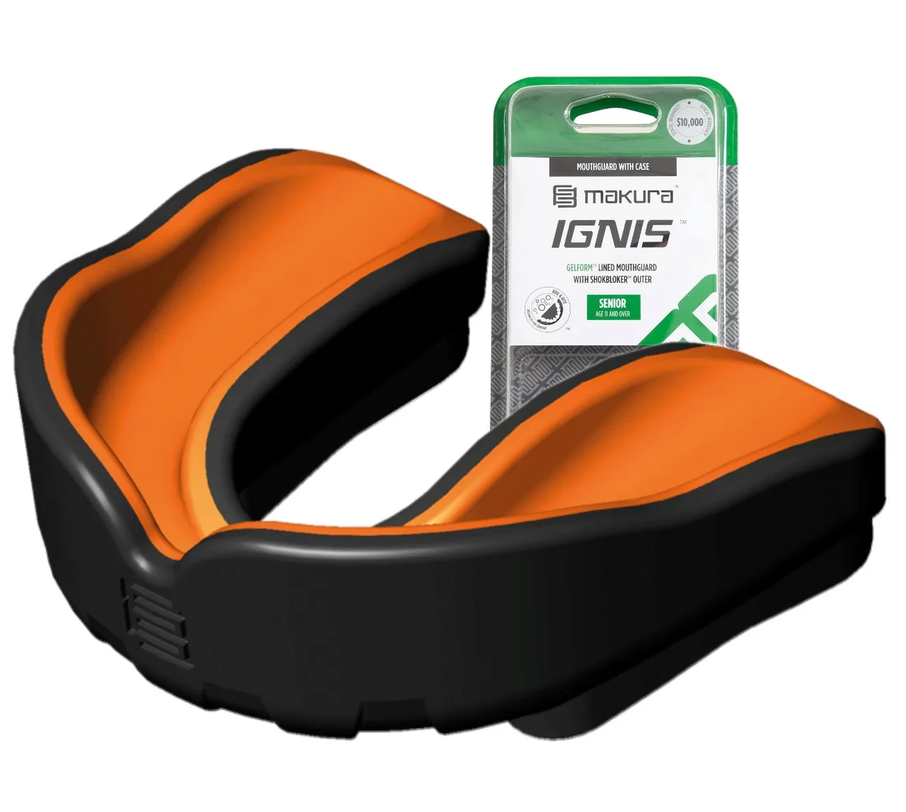 Капа MAKURA Ignis доросла (вік 11+) Black/Orange (art.6017514013)