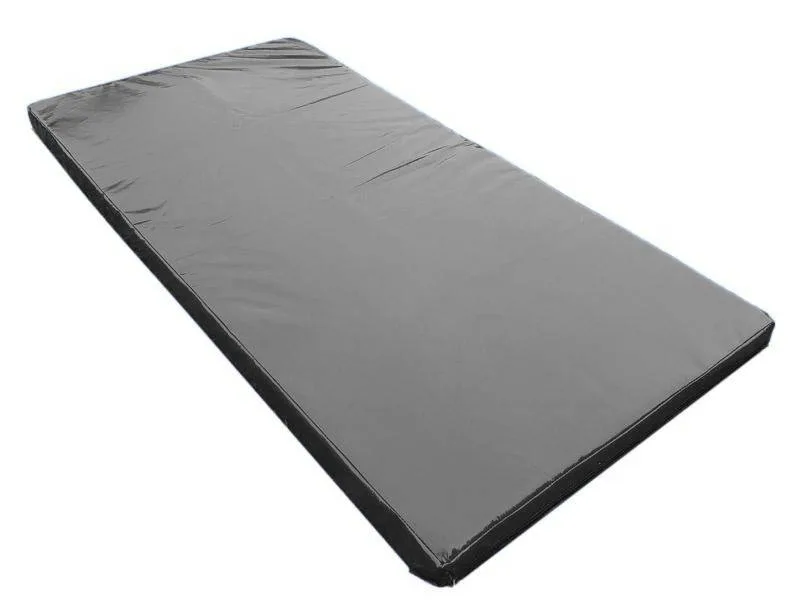 PVC Gymnastics Sports Mat 2 m x 1 m x 10 cm black