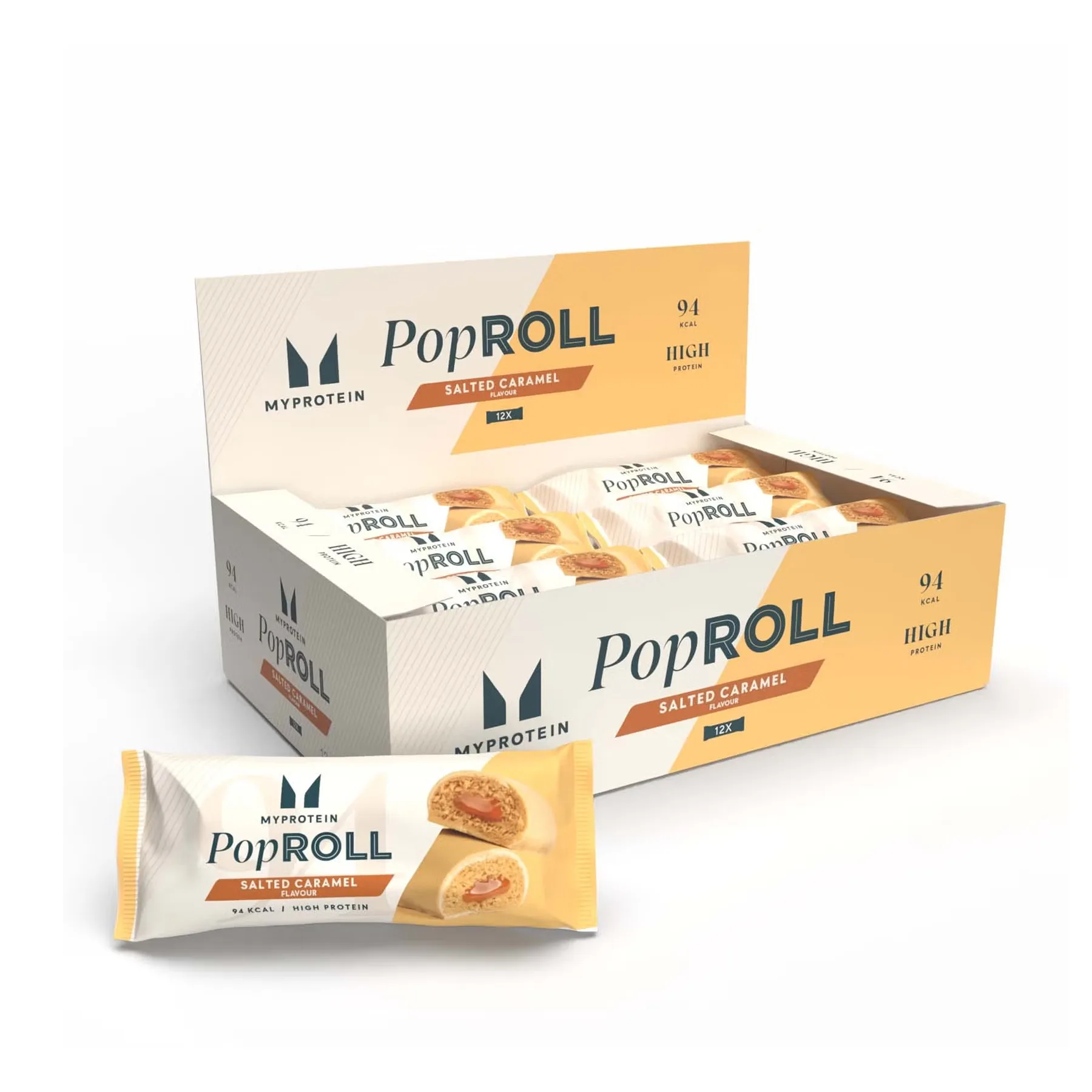 Pop Roll - 12 шт по 27 г Солона Карамель