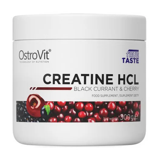 Creatine HCL - 300 г чорна смородина та вишня