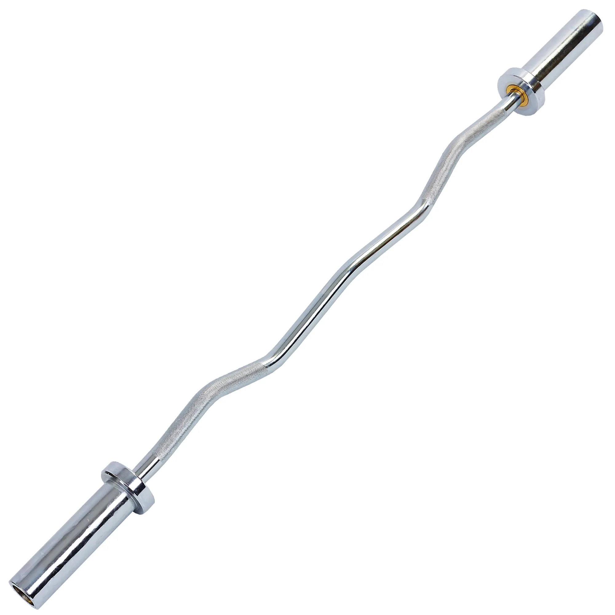 Гриф для штанги олімпійський вигнутий W-подібний 1,2 м 50 мм