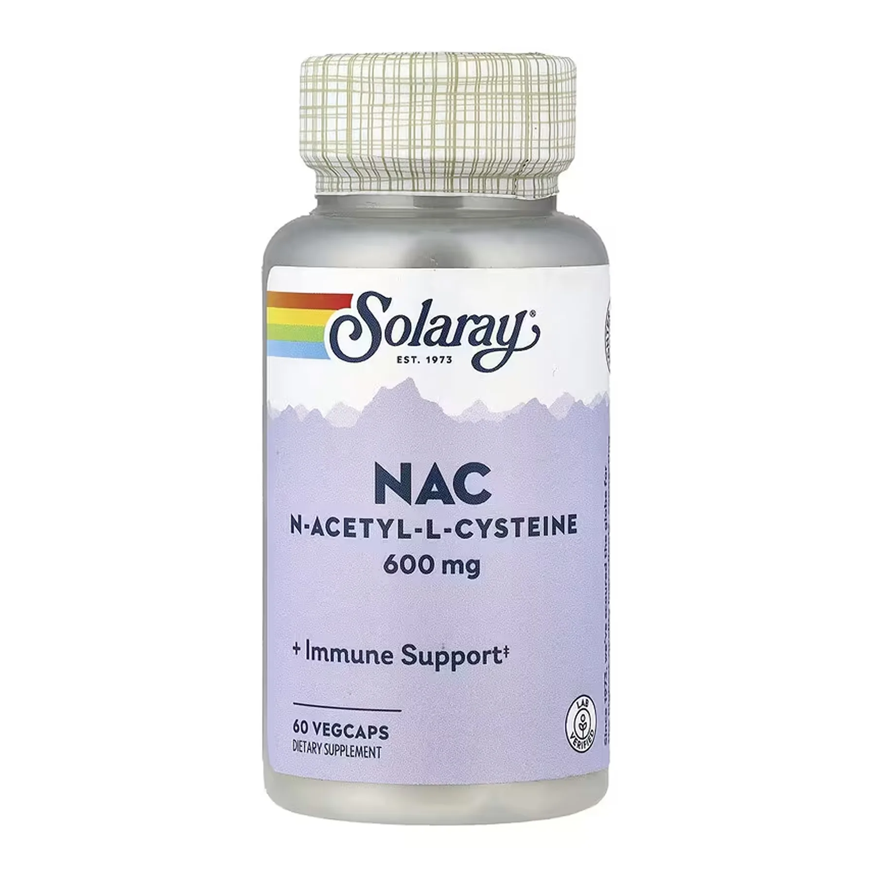 NAC (N-Acetyl-L-Cysteine) 600 мг - 60 капсул