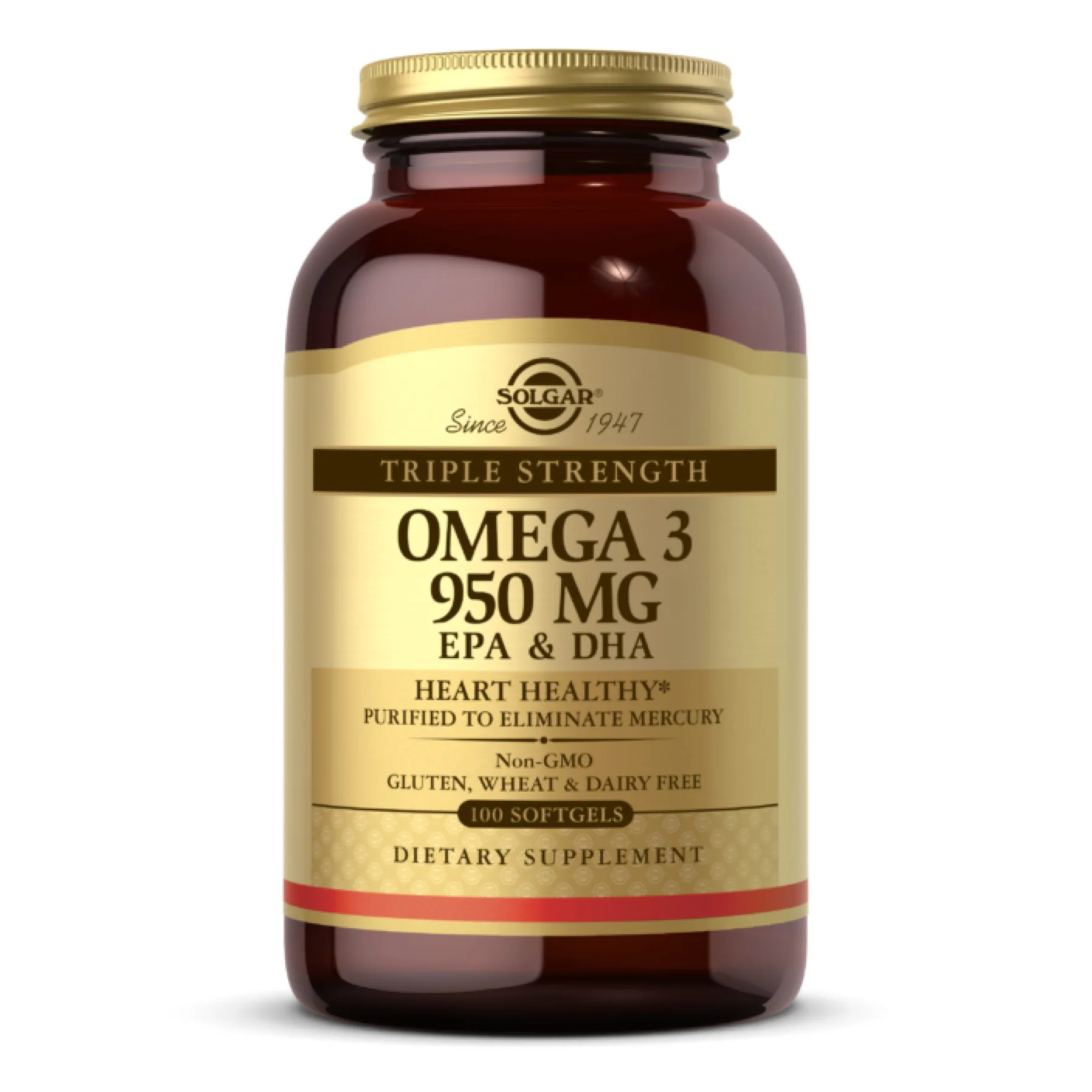 потрійної сили Omega-3 950 мг - 100 софтгель