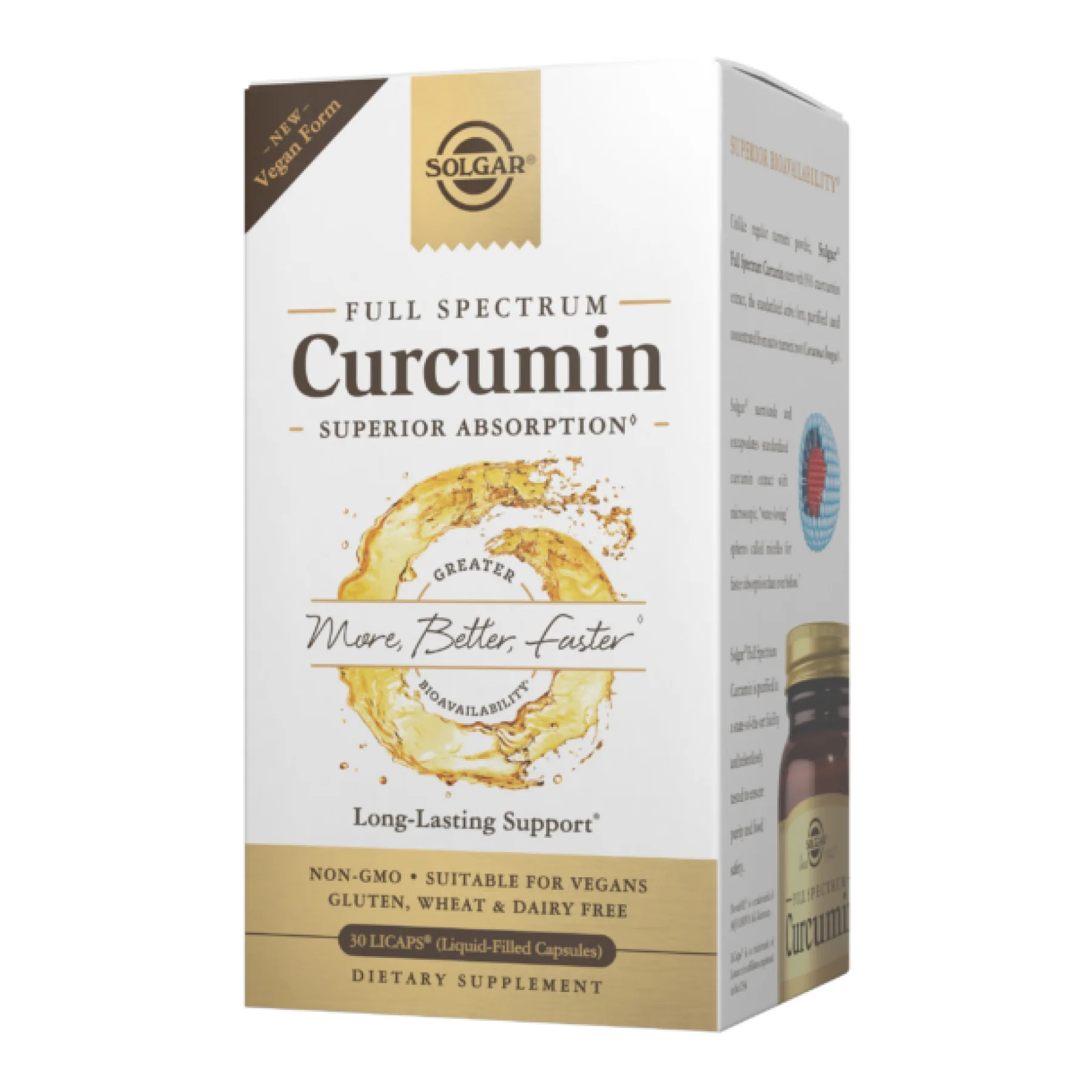 Full Spectrum Curcumin Liquid Extract - 30 софтгель