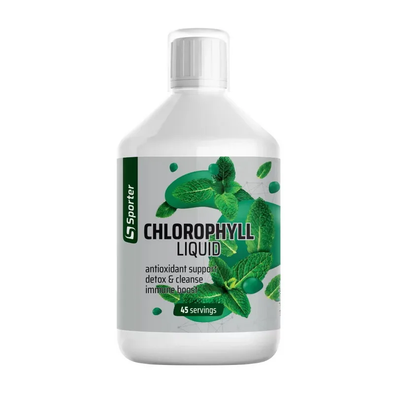 Chlorophyll Liquid - 450 мл, натуральний м’ята