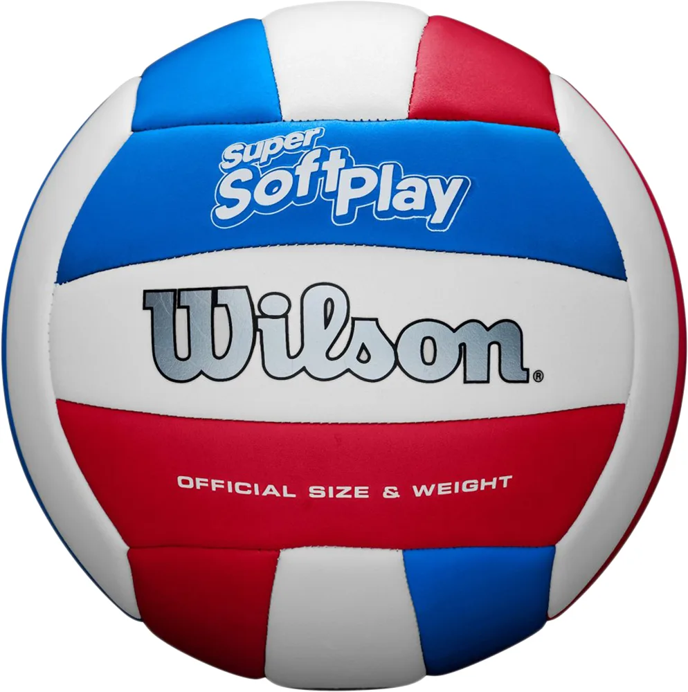 М'яч волейбольний Wilson SUPER Soft play whrdblue