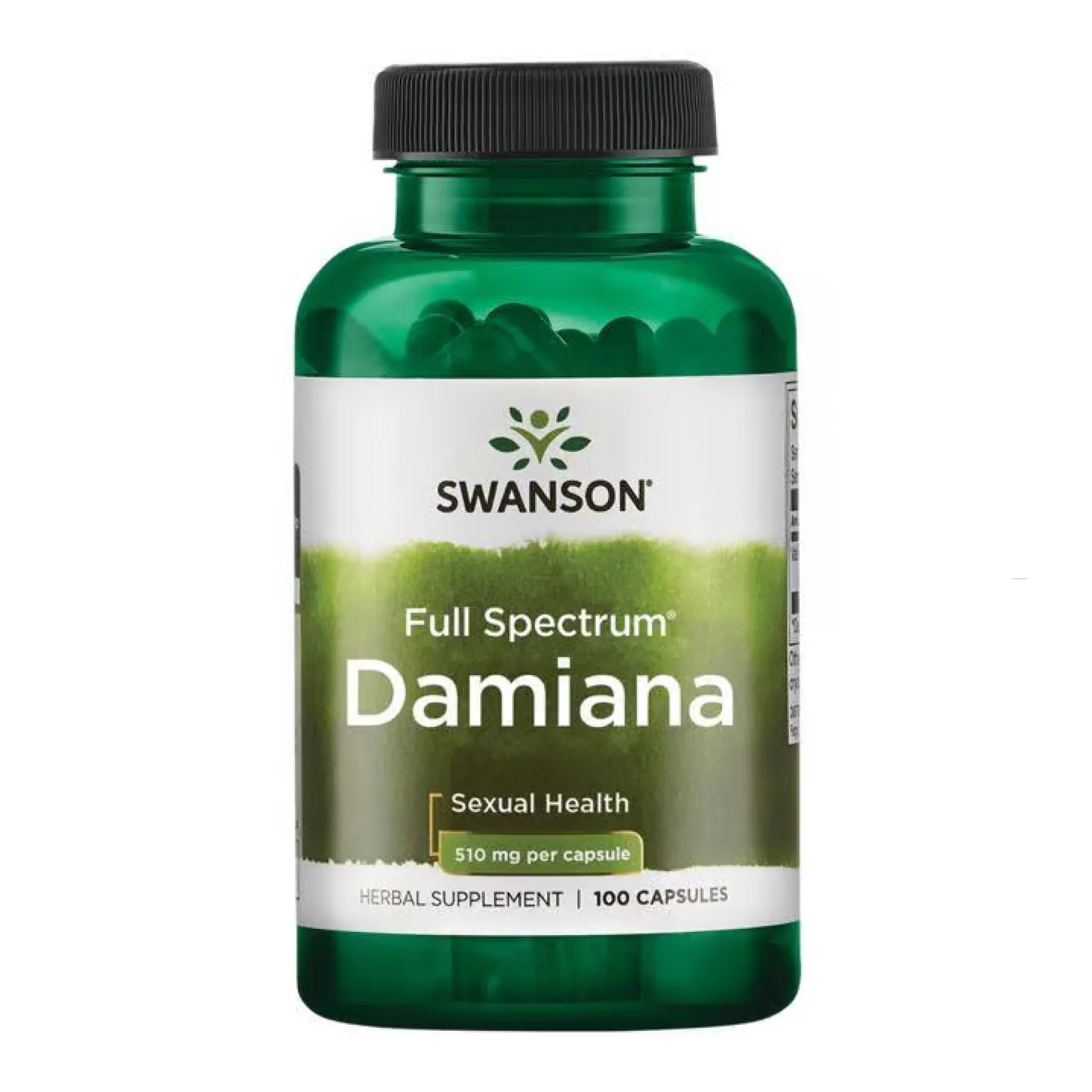 Full Spectrum Damiana 510 мг - 100 капсул