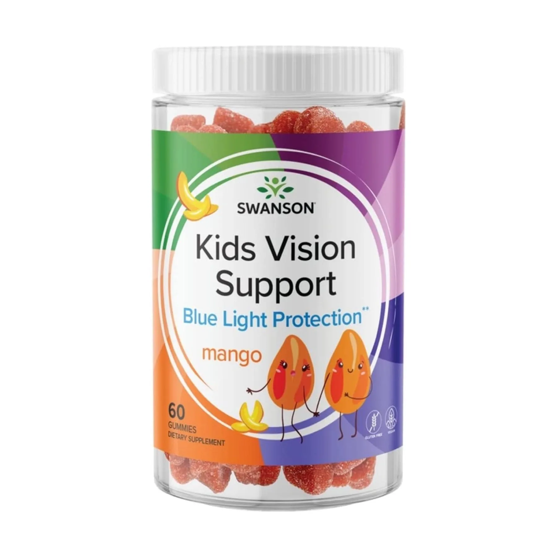 Kids Vision Support - 60 жуйок Манго