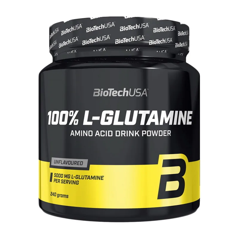 100% L Glutamine - 240 г без смаку