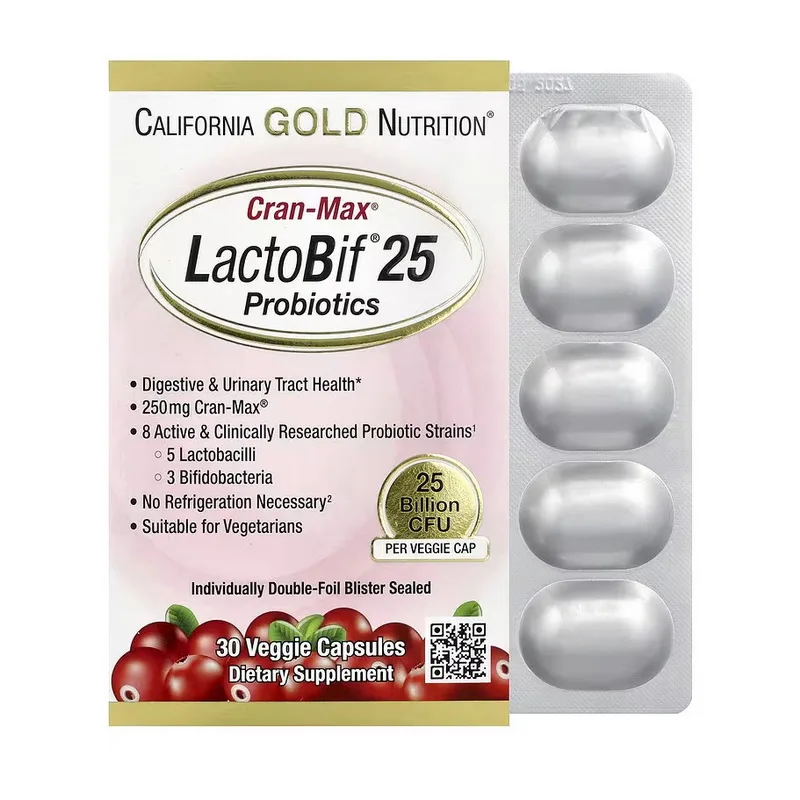 LactoBif Probiotics 25 Billion - 30 капсул