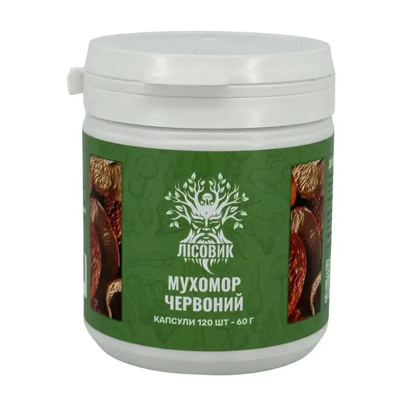 Мухомор Червоний - 120 капсул