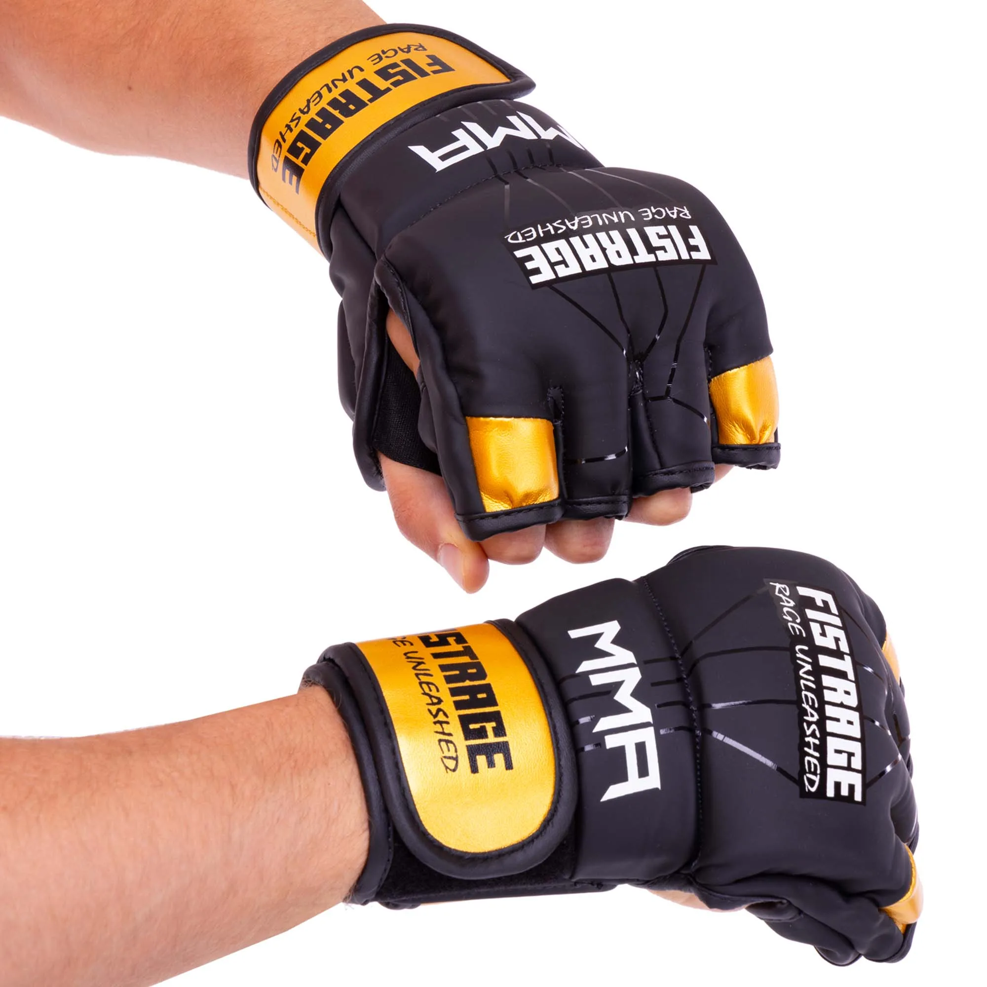 Рукавички для змішаних єдиноборств MMA FISTRAGE M