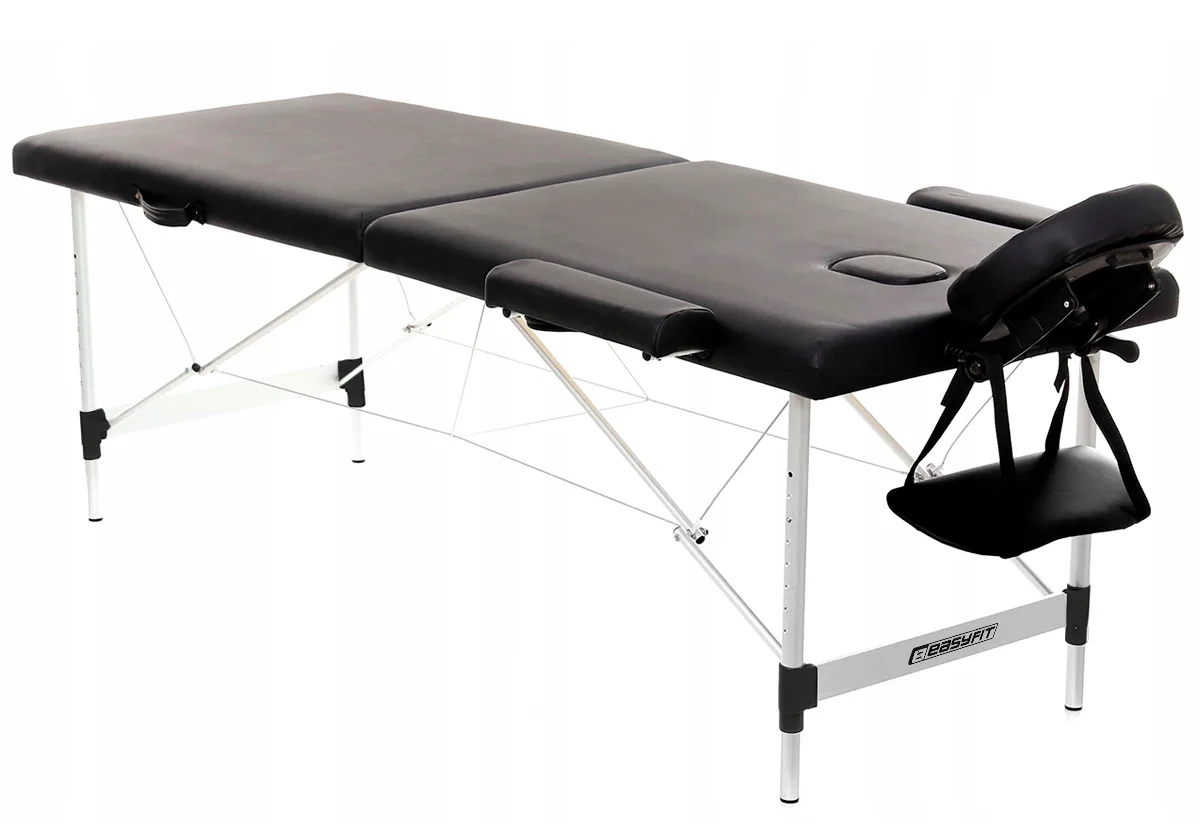 Massage table EasyFit ZenRest-2 folding couch black with cover
