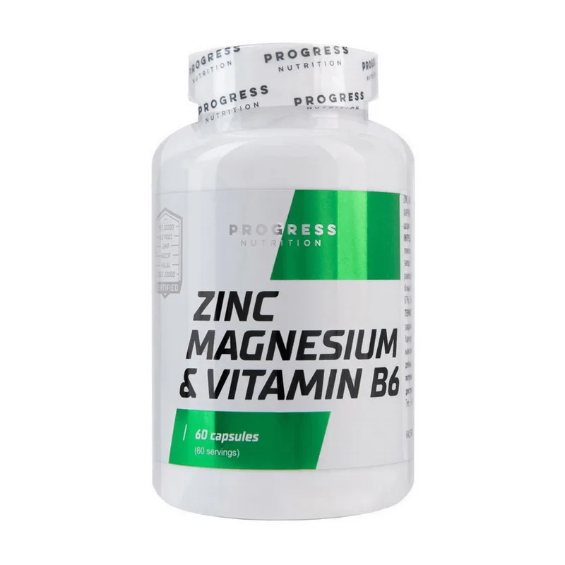 Zinc Magnesium & Vitamin B6 - 60 софтгель