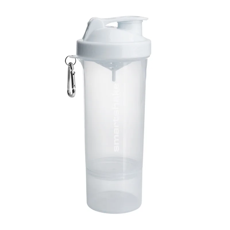 SmartShake Slim NEON Pure White - 500 мл білосніжний