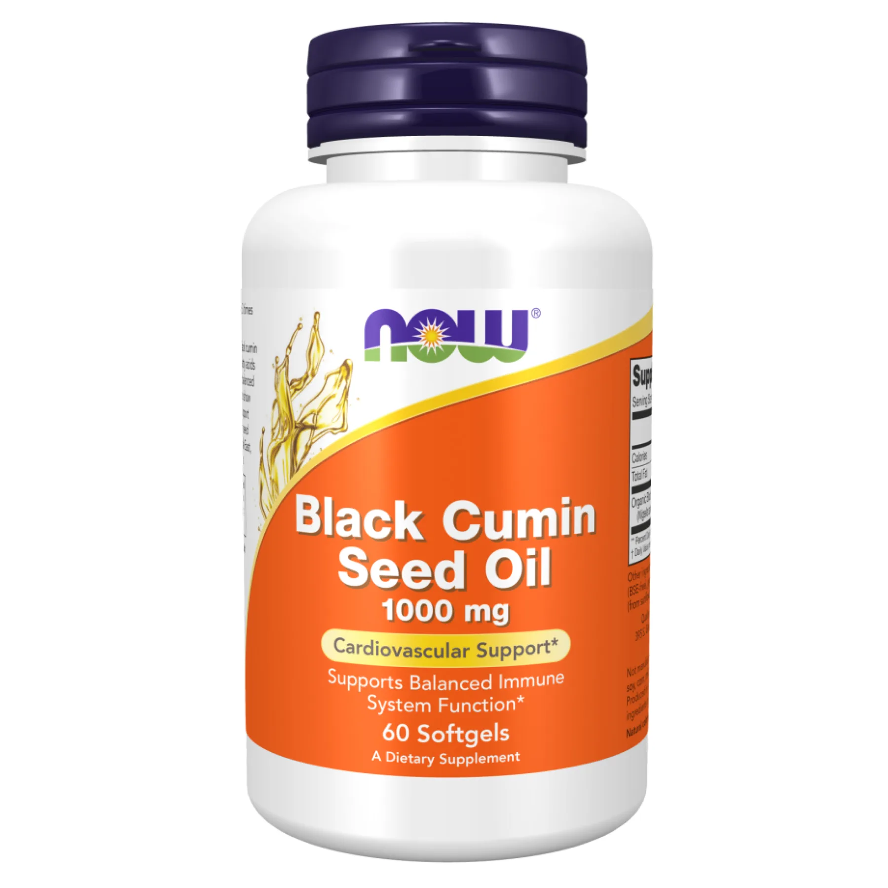 Black Cumin Seed Oil - 1000 мг - 60 софтгелів